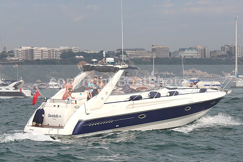 150822 CLARICHELLE IV - SUNSEEKER WT7A0997 - BOURNEMOUTH AIR SHOW -SATURDAY 22nd AUGUST 2015