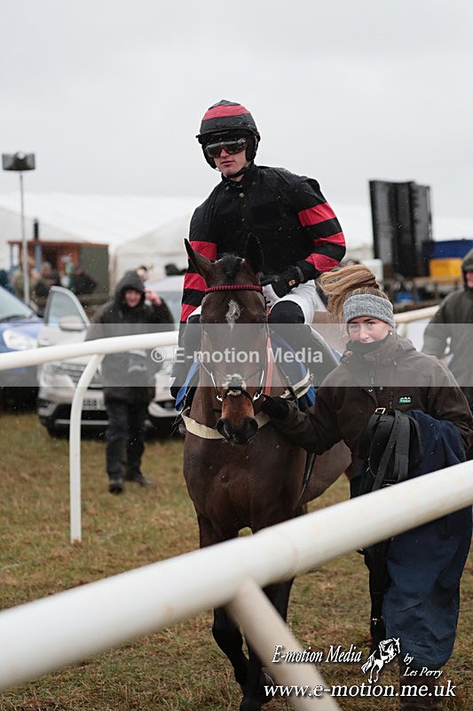 PtP 260125 12 - Cocklebarrow Point-to-Point racing with the Heythrop Hunt 26/01/25