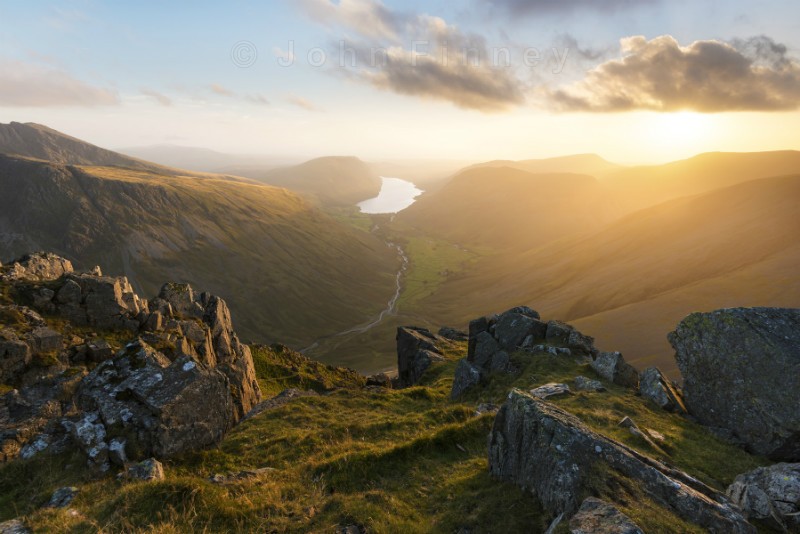 Great Gable sunset - Lake District & Cumbria