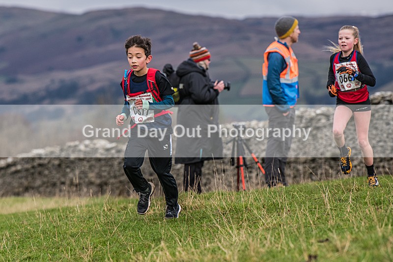 Cunswick U13-212 - Kendal Winter League Cunswick Scar Junior Under 13 Fell Race Sunday 26th January 2025