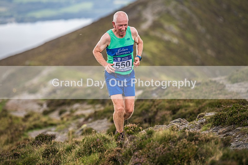 Uphill Only-353 - British Athletics Off Road Running Championships Senior Uphill Only Trial - Skiddaw Friday 15th Augu