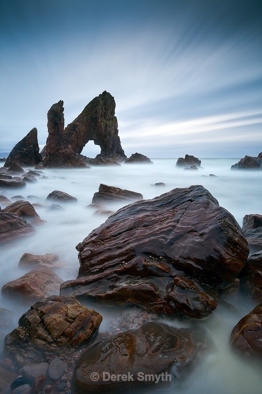 Mystical Sea Arch at Crohy Head - Breeches Sea Arch
