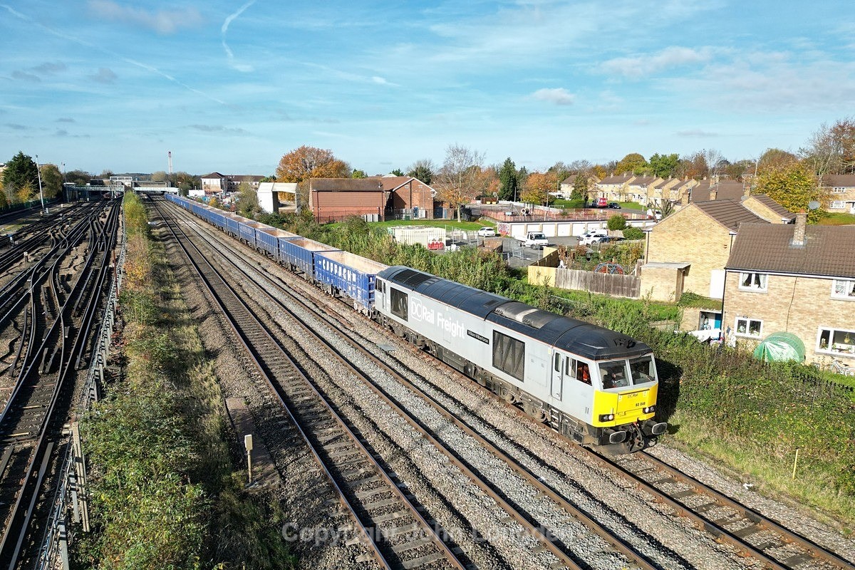 JL - 13.11.24 60046 6Z22 Aylesbury Loop - Tytherington, West Ruislip - Latest shots