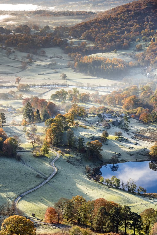 Frosty Autumn morning in the Lake District - Lake District & Cumbria