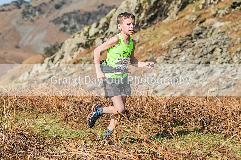 Elterwater-28 - Kendal Winter League Elterwater Under 13 Fell Race Sunday 9th March 2025