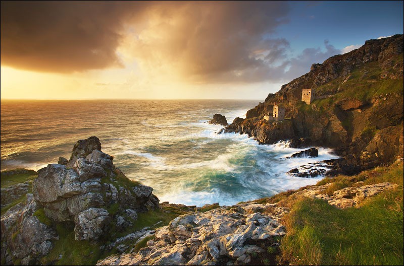 Botallack Storms - Photographs of Cornwall