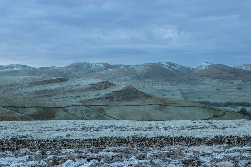 Late December afternoon on Great Asby Scar - Cumbria