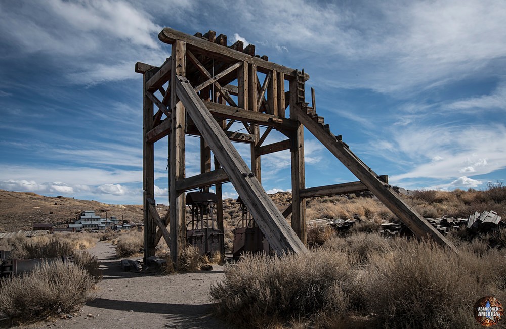 The Ghost Town of Bodie, California | Head Shaft II - Bodie, California