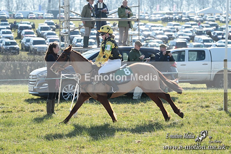 PR 010325 67 - Pony Racing from Beaufort Races Didmarton 01/03/25