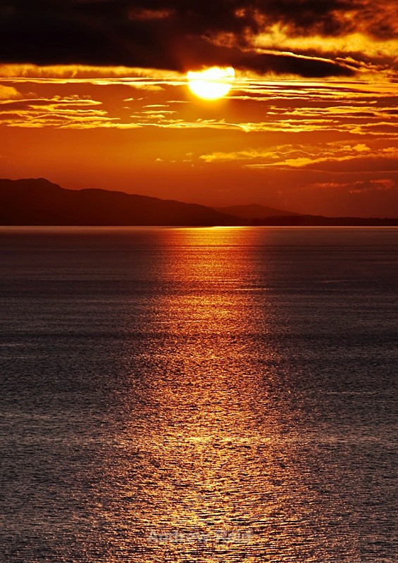 Sunset At Neist Point - Skye
