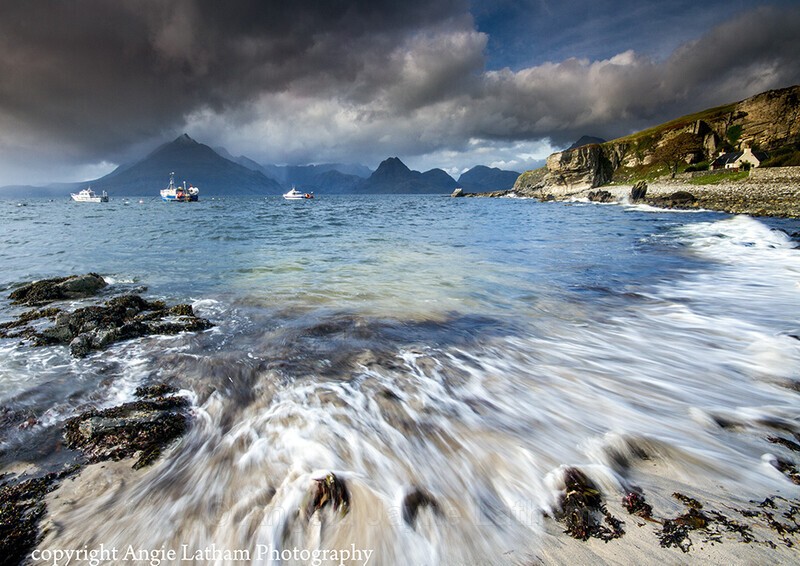 Incoming Tide at Elgol Beach - Isle of Skye