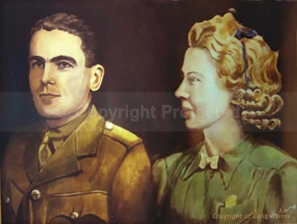 'Mum and Dad' 1939 - Portraits and figurative work