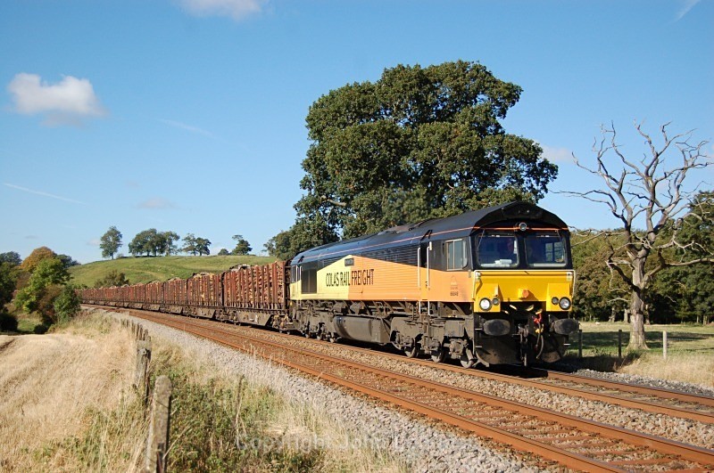 9.10.12 - 66849 6J37 Carlisle - Chirk, Black Leases Farm - Black Leases Farm