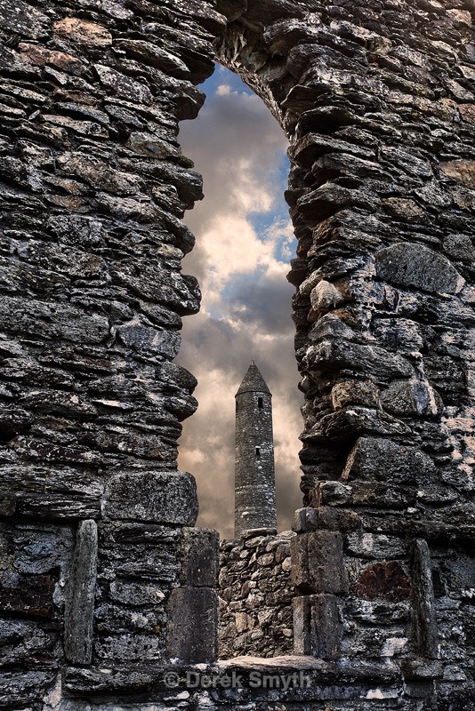 The Round Tower At Glendalough