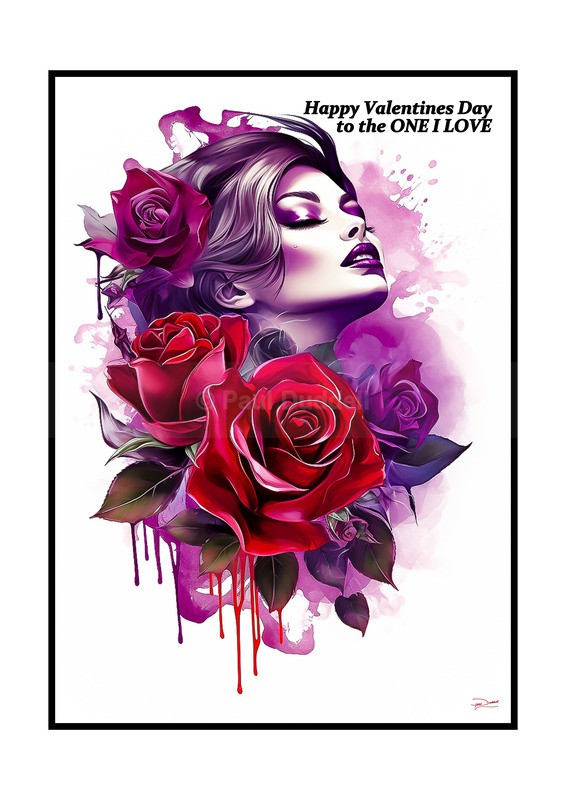 Timeless Romance, St Valentine's Day Paintings by Paul Duddell, Whispers & Strokes - Artist, Painter, and Photographer