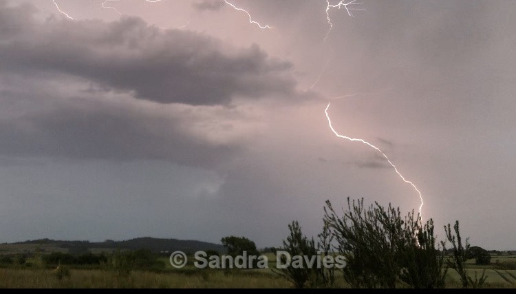 Lightning strike - Northumberland - A little bit of everything!