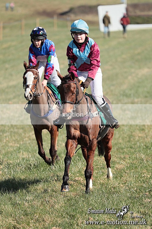 PR 010325 134 - Pony Racing from Beaufort Races Didmarton 01/03/25