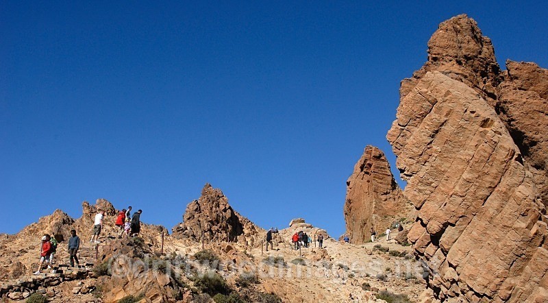 Tenerife bedded pyroclastics general - Tenerife Mount Teidi