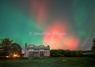Northern Lights Over Astley Hall - Northern Lights