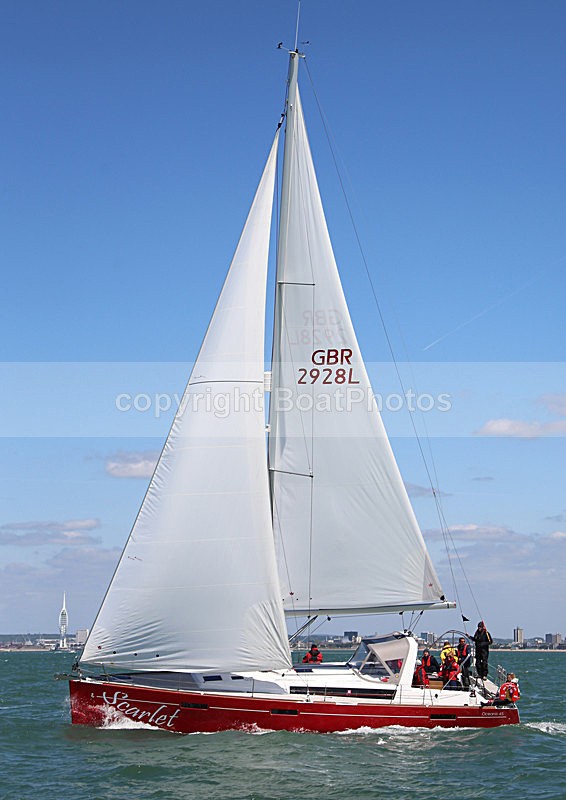 130601 SCARLET GBR2928L WT7A0463 - ROUND THE ISLAND RACE - 1st June 2013