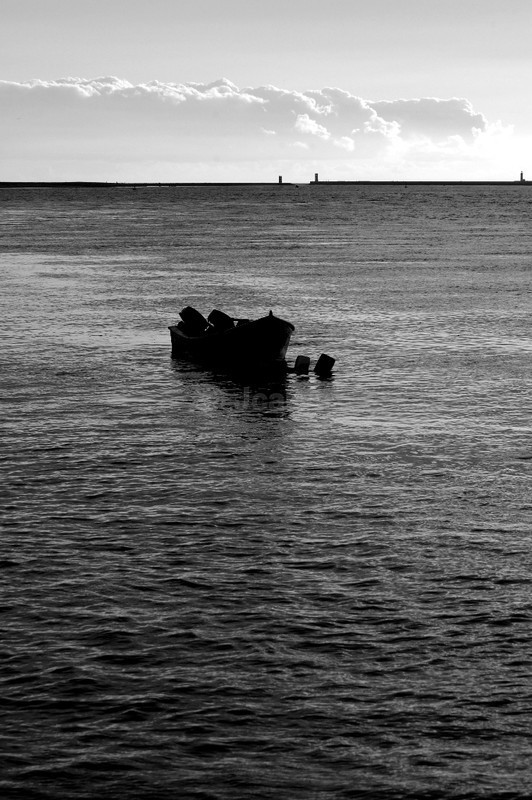 resting - B&W01