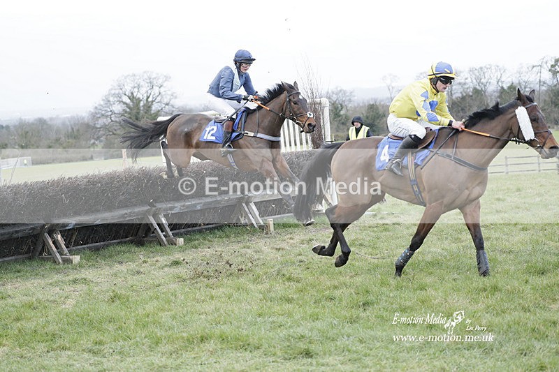 PtP 250223 0719 - Kimblewick Hunt Point-to-Point Kingston Blount 25/02/23