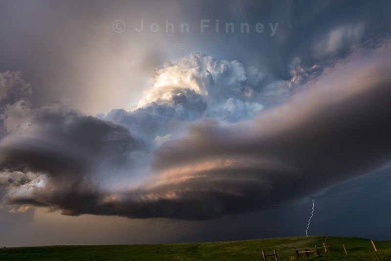 South Dakota super cell - Weather photography