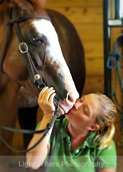 Haleys Horse_041 - Haley and Pilgrim