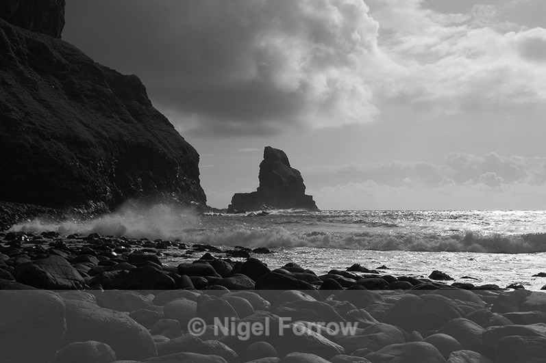 Talisker Point on the west coast of the Isle of Skye - Scotland