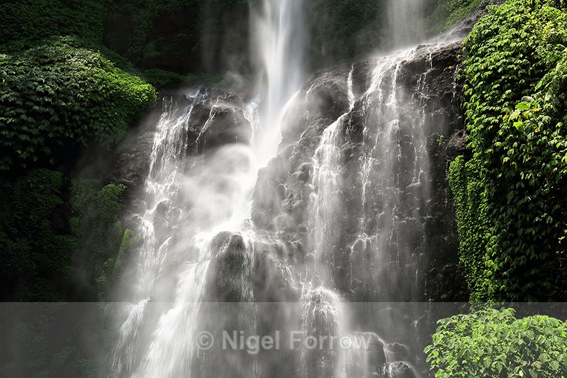Sekumpul Waterfall cascade on rocks, Bali - Bali, Indonesia