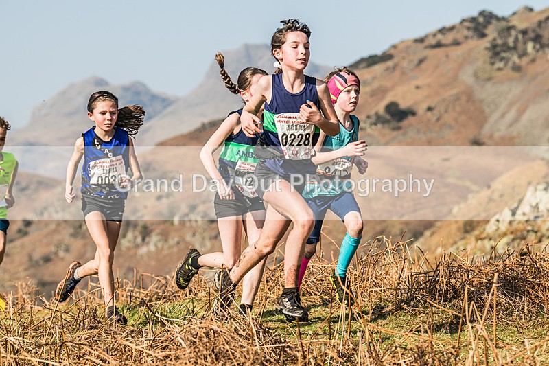Elterwater-61 - Kendal Winter League Elterwater Under 13 Fell Race Sunday 9th March 2025