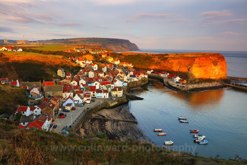 First Light at Staithes    ref 0679 - North Yorkshire and Cleveland
