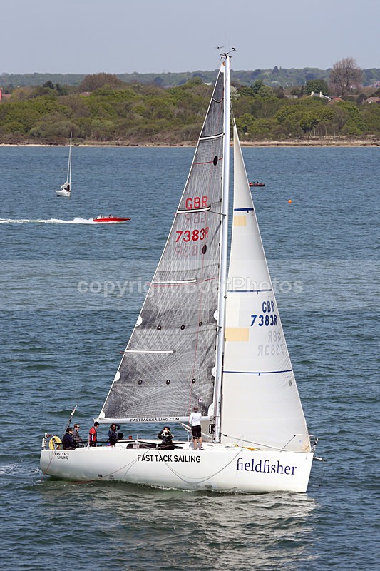 160508 FIELDFISHER GBR7383R FAST TACK SAILING Y92A6367 - Sailboats - monohull