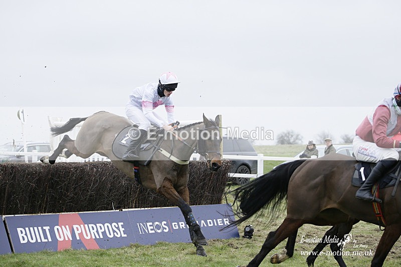 PtP 220122 127 - Royal Artillery Hunt Point-to-Point  - Larkhill Racecourse 22/01/22