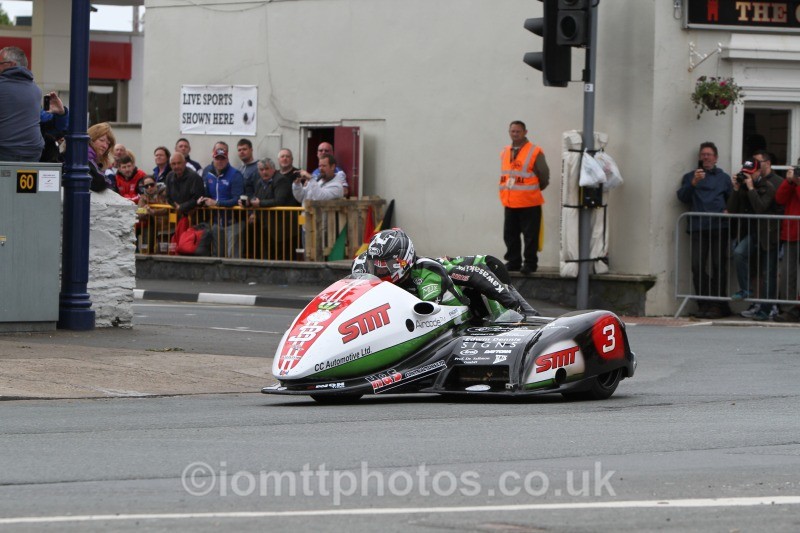 Tim Reeves & Gregory Cluze 2014 DMR Honda - Sure Sidecar Race 2