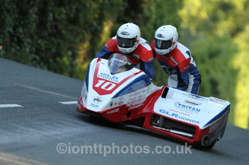 Gregory Lambert / Kenny Cole Honda - Friday Practice - Sidecars