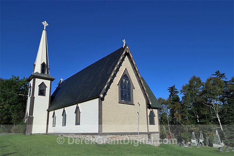 St. Stephen's Anglican Church Queenstown New Brunswick Canada - Churches of New Brunswick