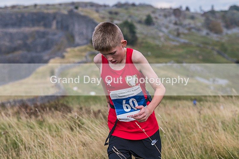 Year 7-198 - The English Schools Fell Running Championship Giggleswick Year 7 Sunday 6th October 2024