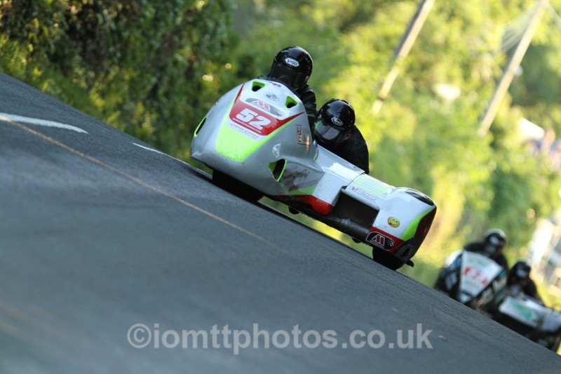 John Shipley & Stephen Ian Cunliffe - Friday Practice - Sidecars