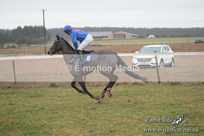 PtP 260125 494 - Cocklebarrow Point-to-Point racing with the Heythrop Hunt 26/01/25
