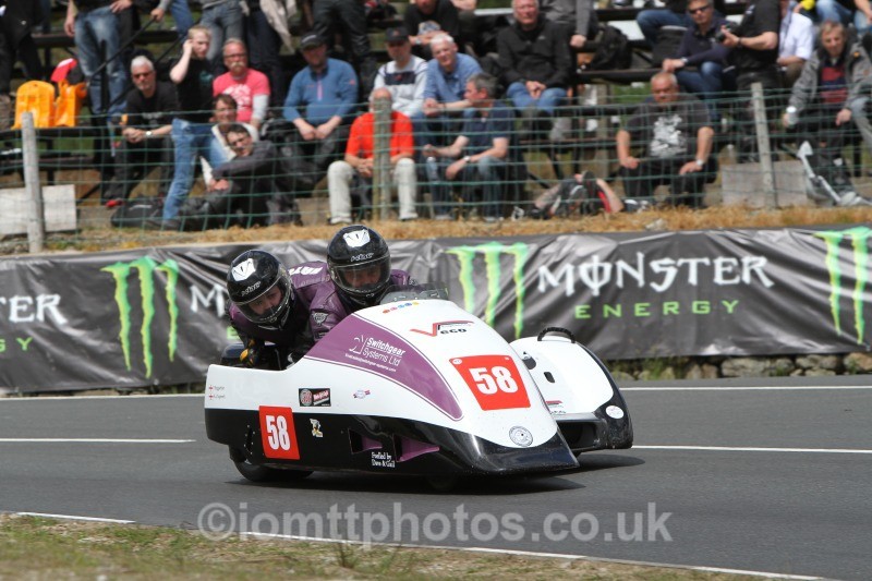 Phil Biggadyke* / Hayley Jayne Capewell* Ireson Honda / Veeco Eng NL - Sure Sidecar Race 1