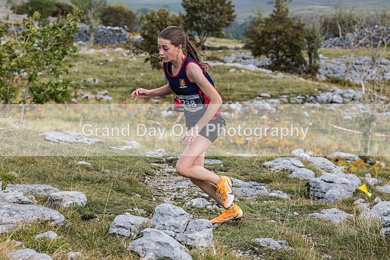 ESFRC Year 8-9-204 - English Schools Fell Running Championships Year 8-9 Giggleswick Saturday 1st October 2022
