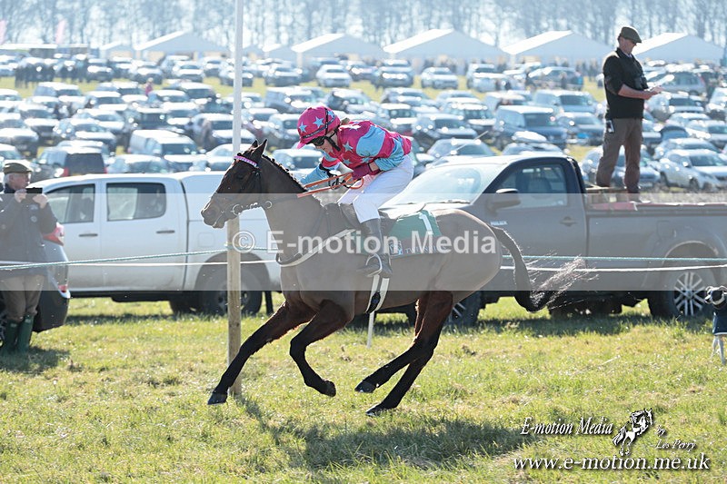 PR 010325 32 - Pony Racing from Beaufort Races Didmarton 01/03/25