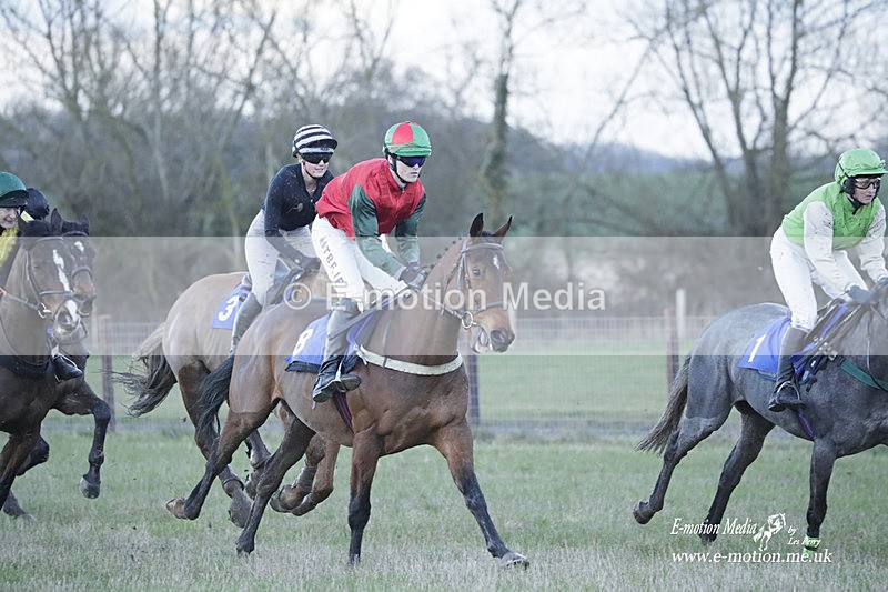 PtP 180323 1621 - Shelfield Park Races with Croome & West Warwickshire Hunt  18/03/23