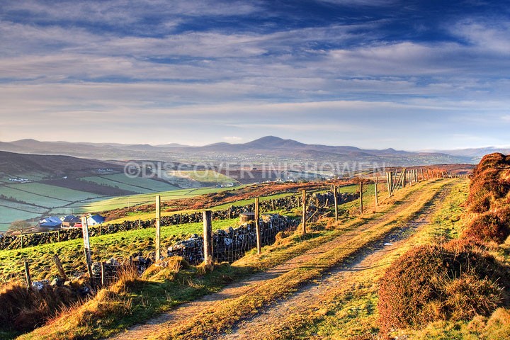 View from Croagh - Inishowen peninsula