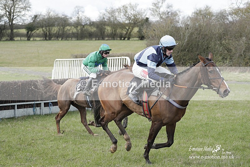 PtP 180323 603 - Shelfield Park Races with Croome & West Warwickshire Hunt  18/03/23