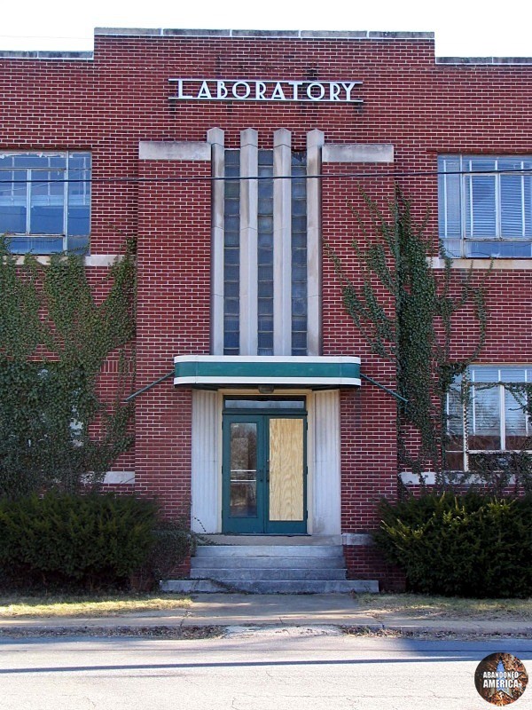 Raymark Industries (Manheim, PA) | Art Deco Entrance - Raymark Industries