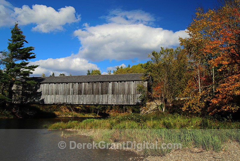 Bell Covered Bridge - Juvenile, Sunbury County, New Brunswick Canada - Covered Bridges of New Brunswick