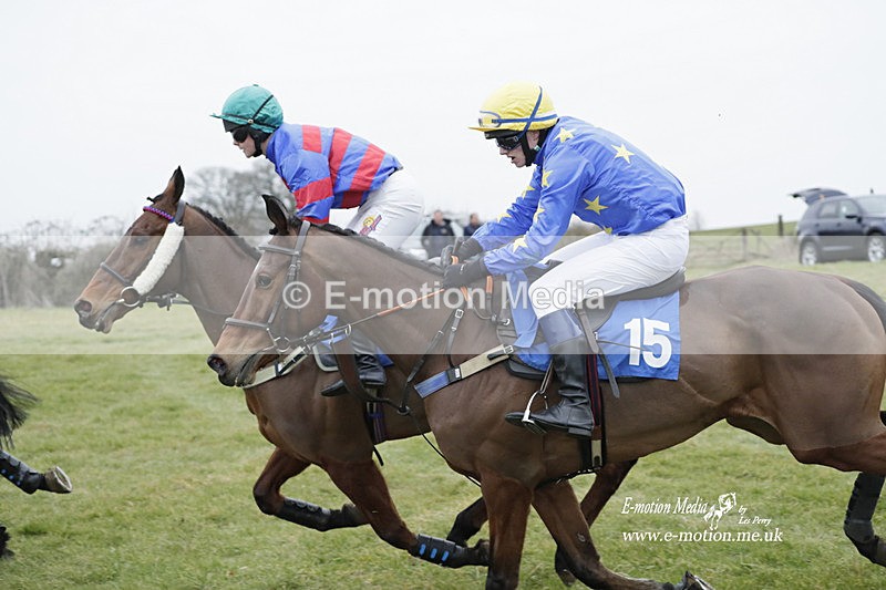 PtP 040323 715 - Duke of Beauforts Hunt Point-to-Point Didmarton 04/03/23