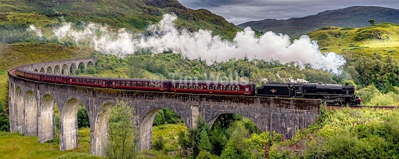 007 pano glenfiddich viaduct - panoramic photos
